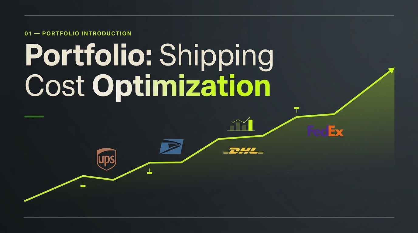 Shipping Cost Analysis